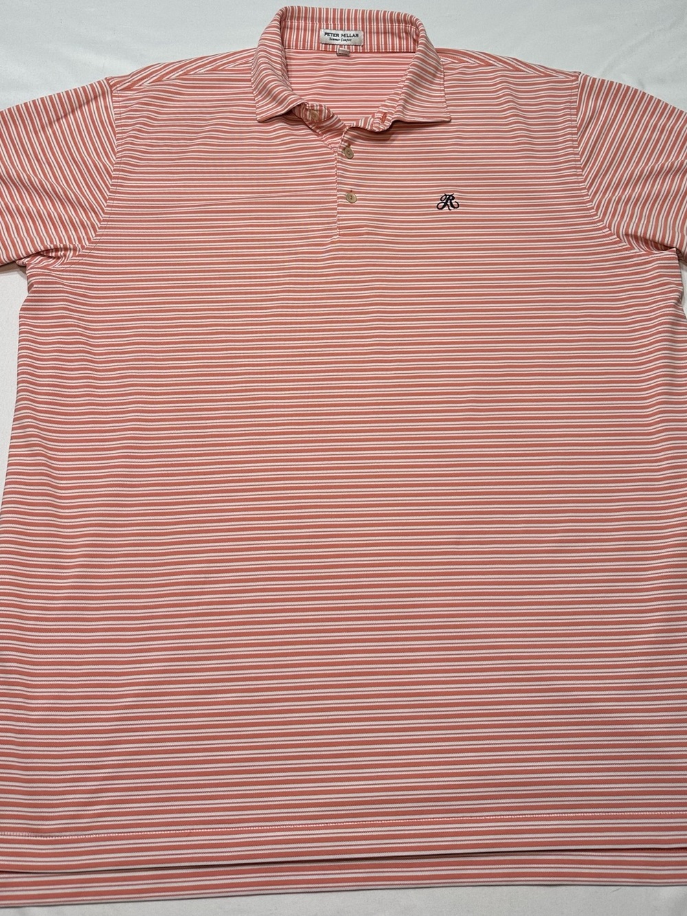Peter Millar Summer Comfort Men XL Golf Polo Riverside